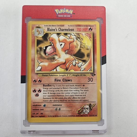 charmeleon pokemon card 1999 Charmeleon · Base Set First Edition #24(Shadowless)